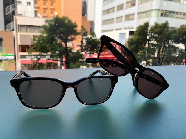 金子眼鏡セルロイドシリーズから新作が3型入荷！同モデルのサングラス 