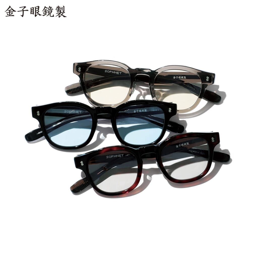 SOPHNET.×金子眼鏡 新作サングラス 「SOPH-220001/220002」発売です 