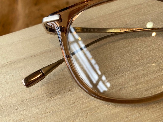 金子眼鏡メタルシリーズから、ジルコニアを使った新作が4型入荷 