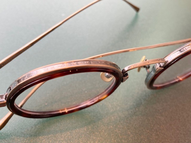未使用 金子眼鏡 KJ-56 BRS　定価46,200円