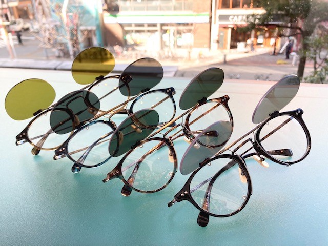 金子眼鏡ビンテージシリーズから、クリップサングラス付きの新作「KV
